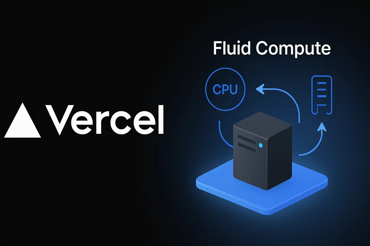 Illustration de Fluid Compute